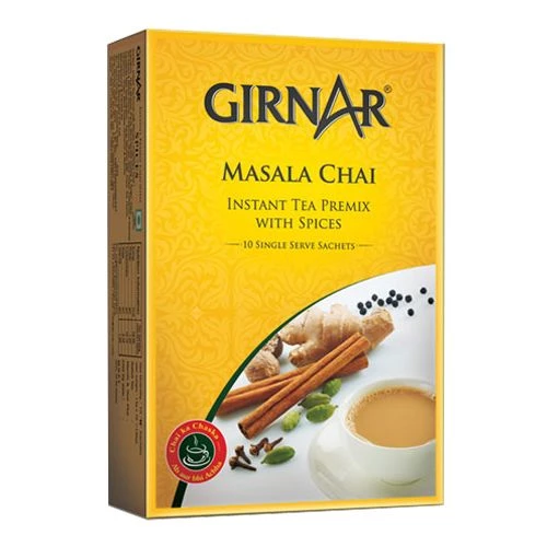 Girnar Instant Tea Bag - Premix With Masala,  10 pcs  -1.webp
